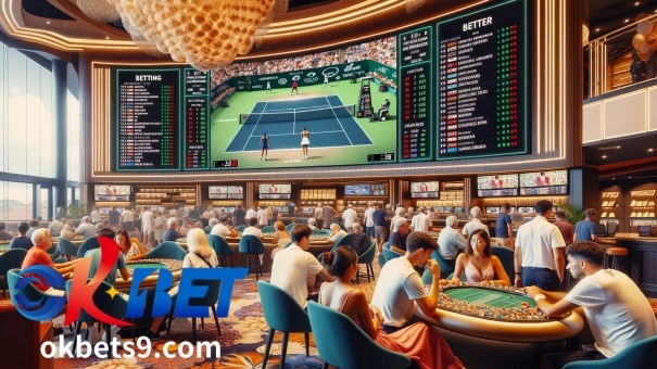 Para tumaya sa tennis sa OKBET Online Casino , kailangang pagsamahin ng mga manlalaro ang maraming aspeto ng kaalaman at diskarte.